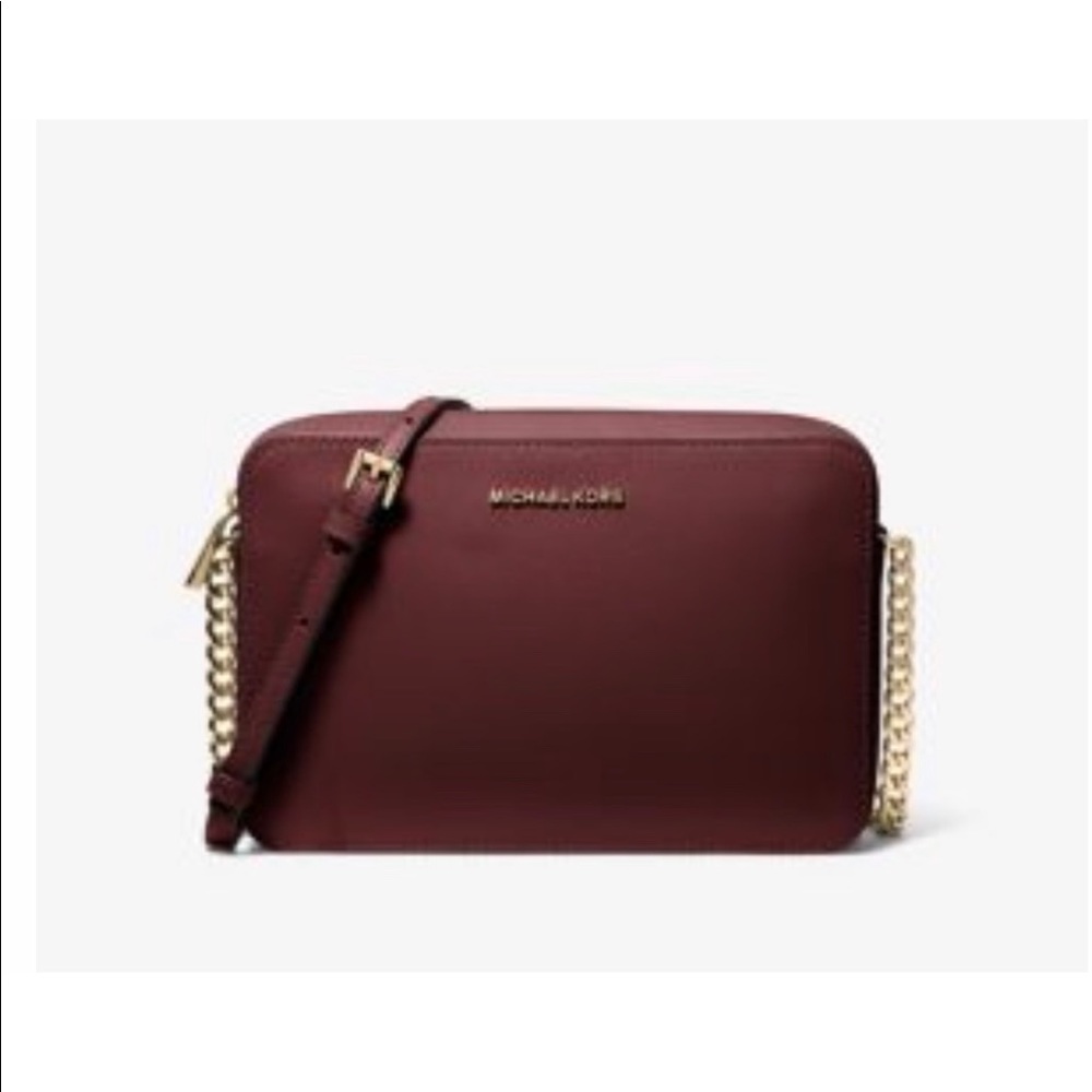 Michael Kors crossbody in oxblood color